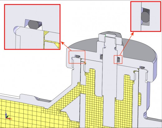 Small voids in a valve body correctly ignored in Concurrent CFD