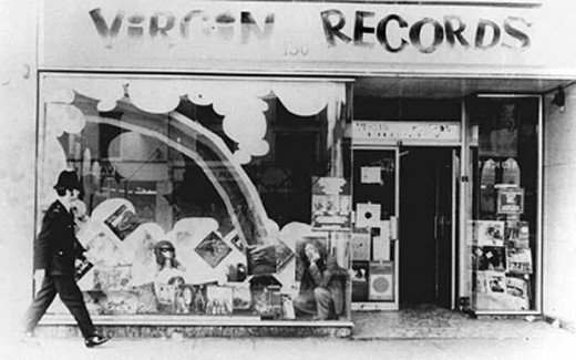 Virgin Records in the good ol' days.