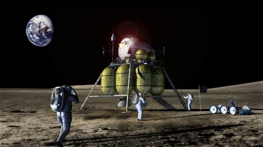 Artist rendering of the Constellation Main Lander