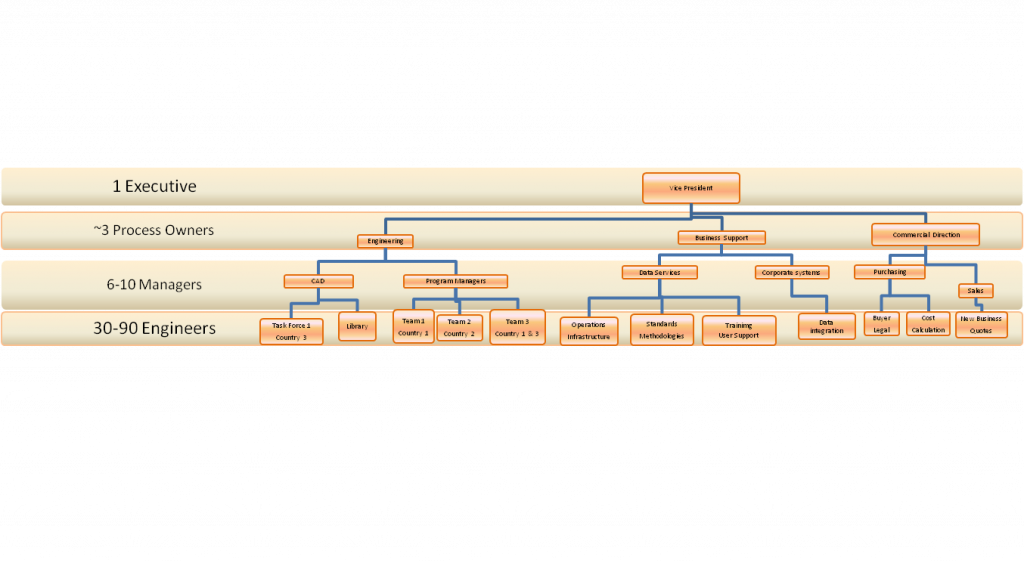 A typical CHS deployment encompasses all levels of your company structure and significant numbers of staff