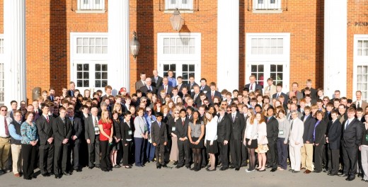 The 2010 RWDC finalists outside the National 4-H Youth Conference Center in Washington DC.