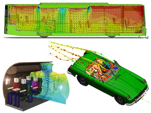 Planes, trains and automobiles... imagine the possibilities. Images courtesy of Mentor Graphics.