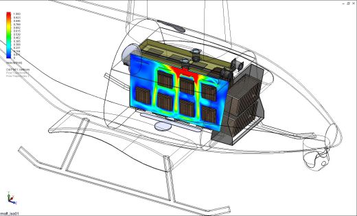 Understanding the challenges of avionics cooling. Image courtesy of Mentor Graphics. All rights reserved.
