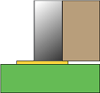 Rectangular End Cap Lead