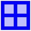 Thermal Pad with 4 Square Corners